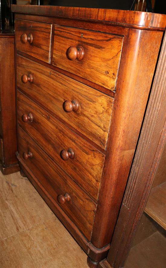 Victorian mahogany chest of drawers